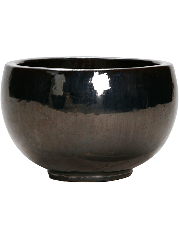 Pot ceramique Bowl Metal Glaze