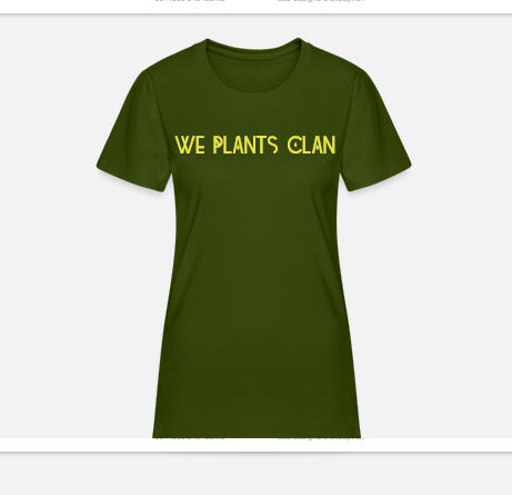 Tshirt Femme We Plants Clan